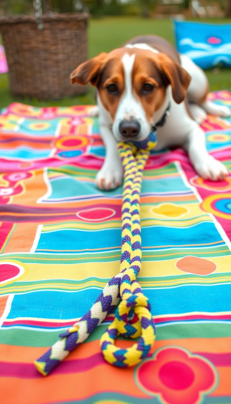 10 DIY Pet Toys You Can Make at Home in Under 30 Minutes (Your Pup Will Love #5!) - 10. Braided Upcycled Leash Toy