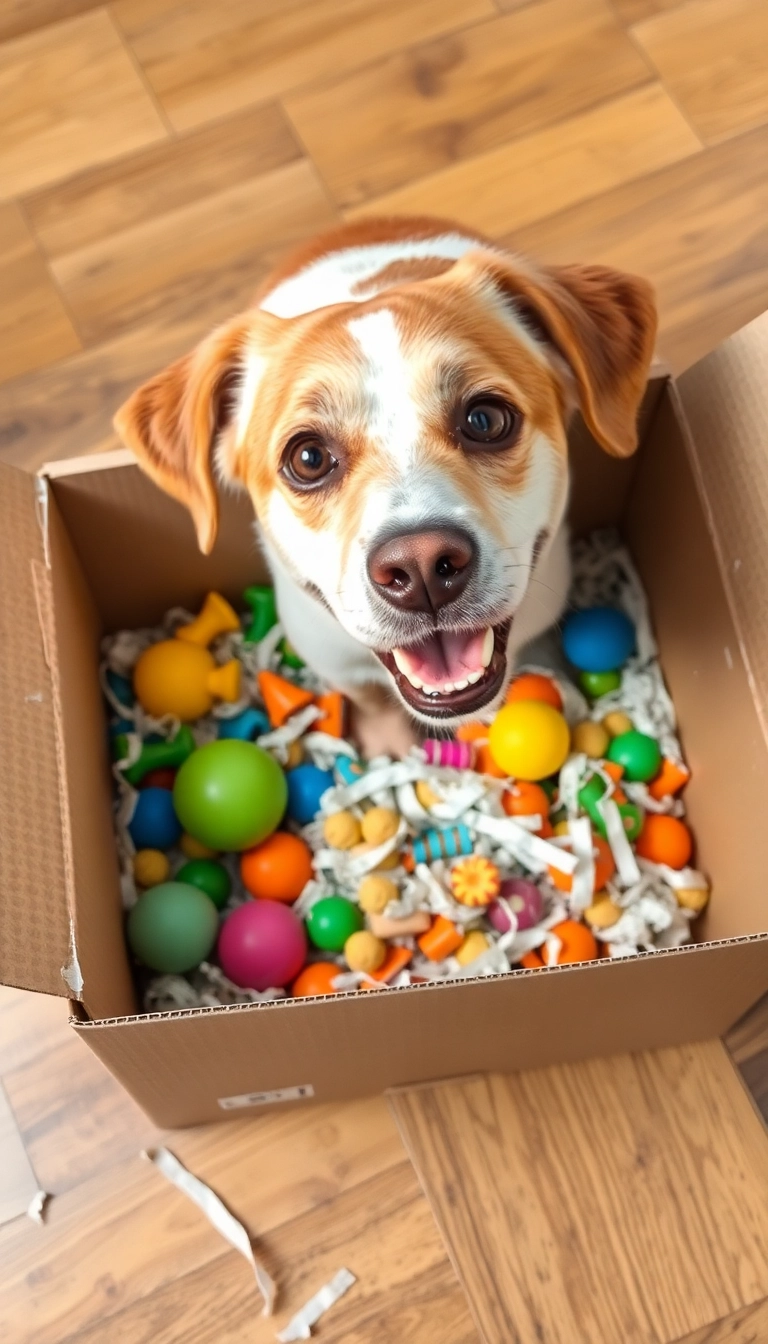 10 DIY Pet Toys You Can Make at Home in Under 30 Minutes (Your Pup Will Love #5!) - 2. Cardboard Box Puzzle