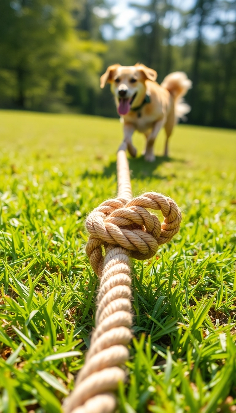 10 DIY Pet Toys You Can Make at Home in Under 30 Minutes (Your Pup Will Love #5!) - 7. Knotted Rope Toy