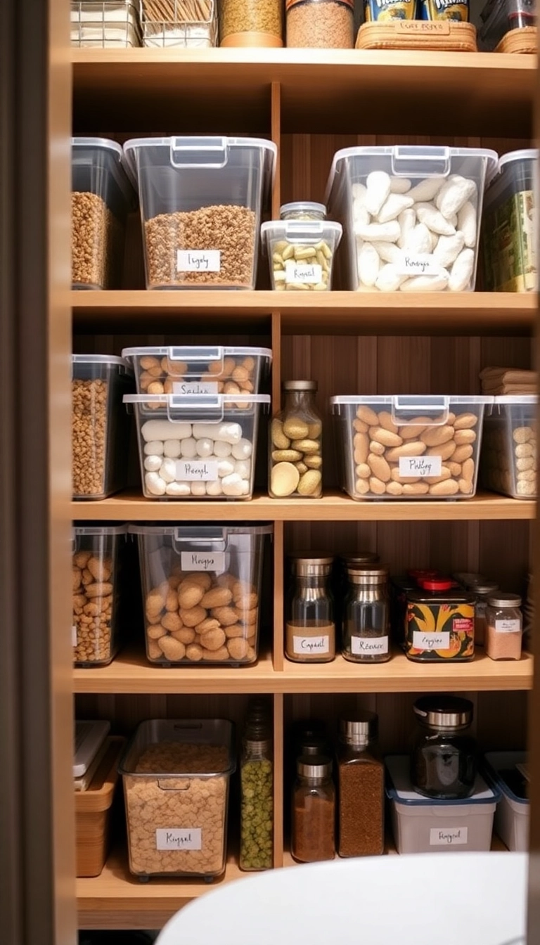 10 Minimalist Organization Tips That Will Transform Your Home (You Won't Believe #4!) - 3. Use Clear Storage Solutions