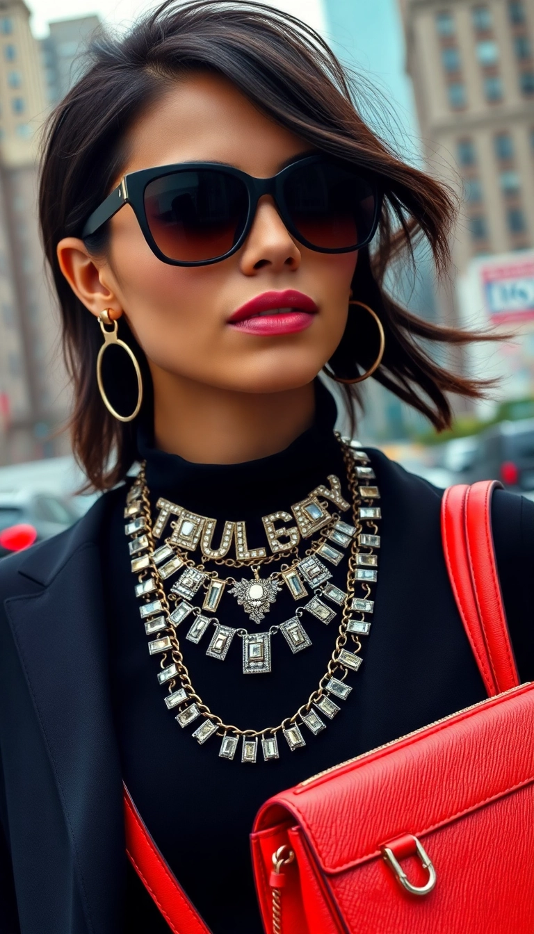 12 Street Style Outfits That'll Make You Look Like a Fashion Icon (You Won't Believe #5!) - 5. Statement Accessories