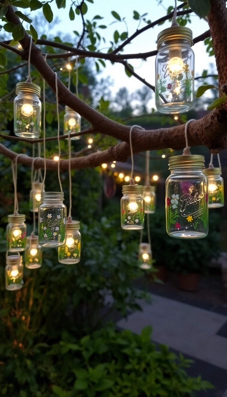 13 Creative Art Repurposing Ideas That Will Inspire Your Inner Artist! - 3. Upcycled Jar Lanterns