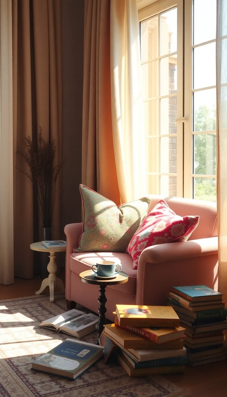 13 Simple Ways to Embrace Cafecore Lifestyle for Ultimate Relaxation (Your Zen Awaits!) - 1. Create a Cozy Reading Nook