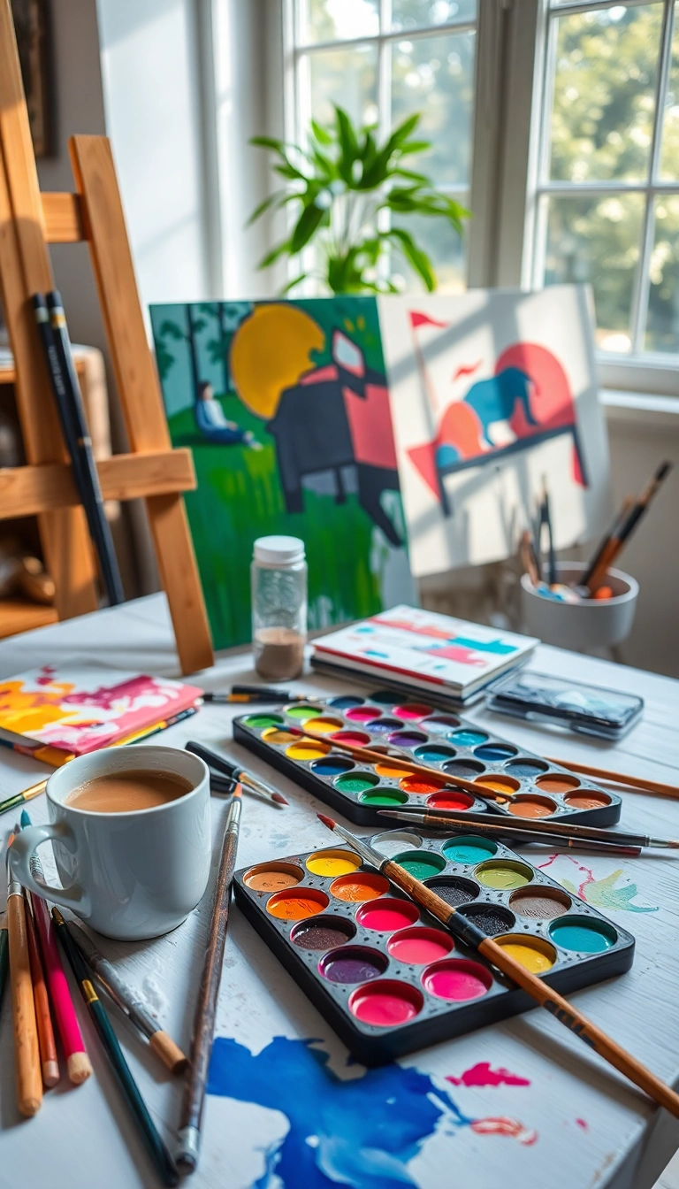 13 Simple Ways to Embrace Cafecore Lifestyle for Ultimate Relaxation (Your Zen Awaits!) - 12. Engage in Creative Hobbies