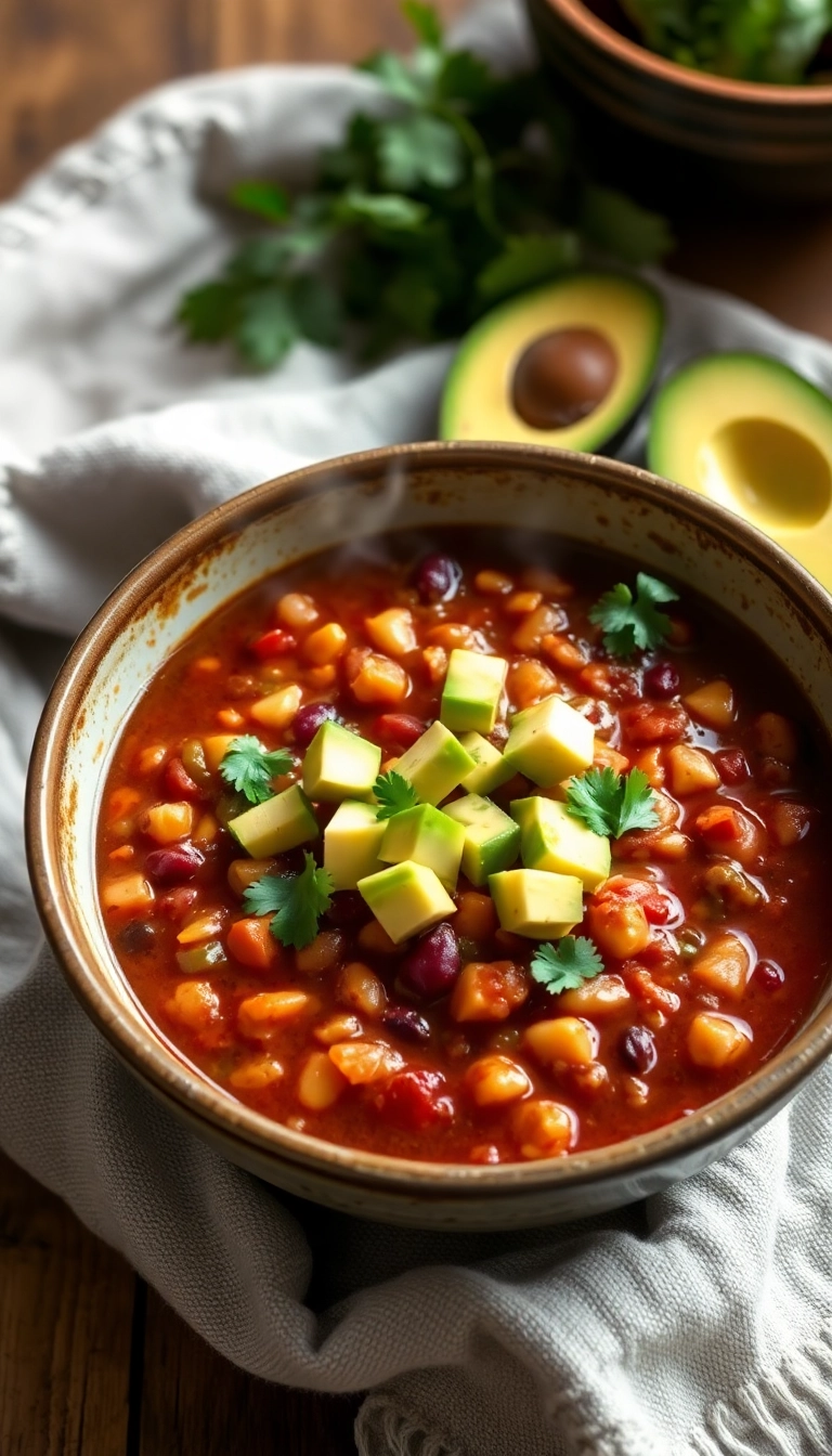 14 Delicious Vegan Meals That Even Meat Lovers Will Devour (Don't Miss #4!) - 4. Hearty Vegan Chili (Don't Miss This One!)