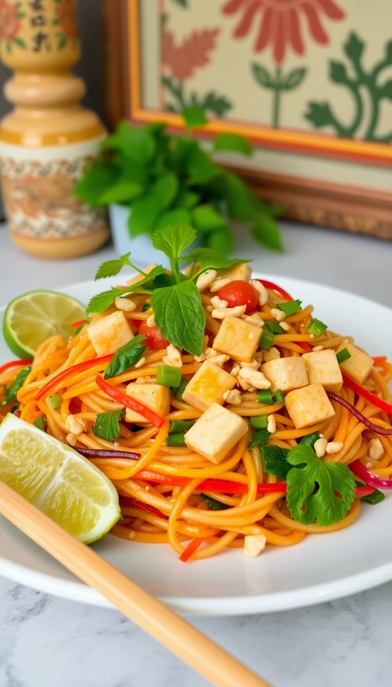 14 Delicious Vegan Meals That Even Meat Lovers Will Devour (Don't Miss #4!) - 5. Vegan Pad Thai