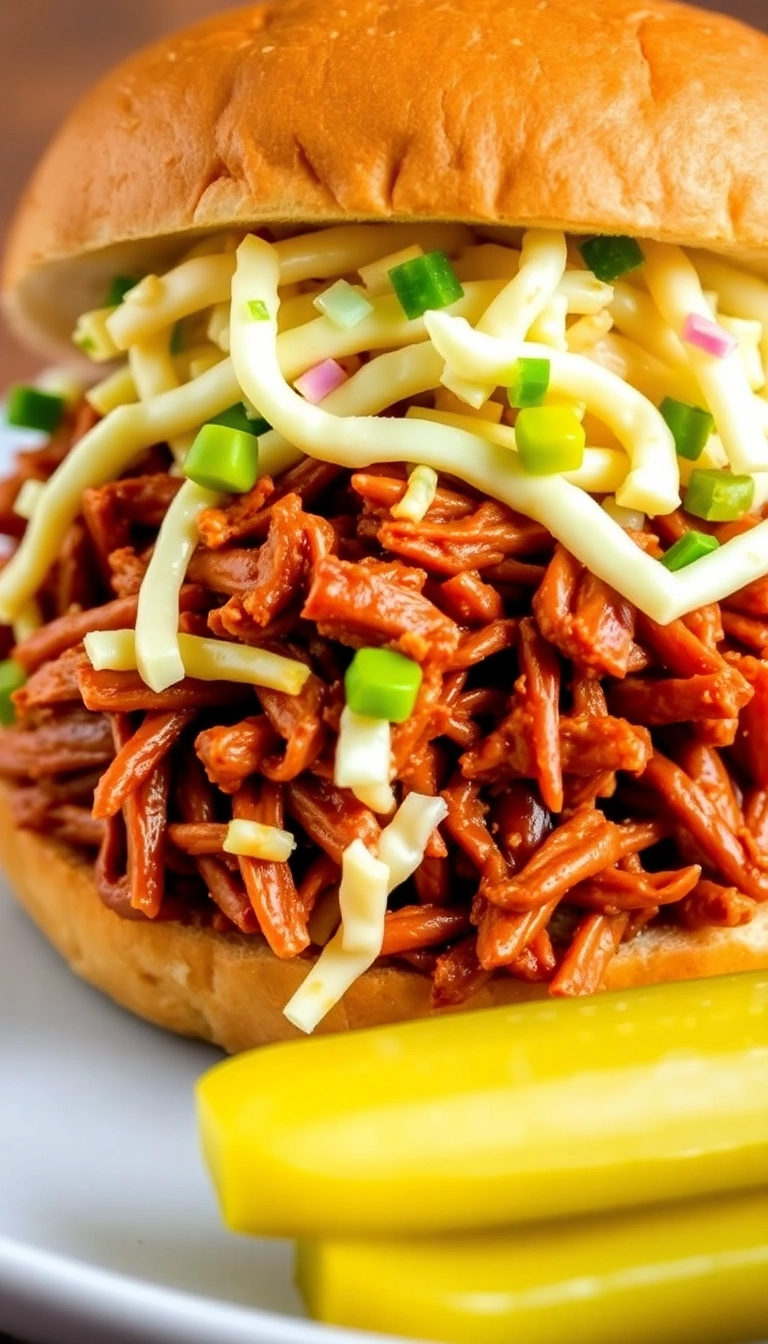 14 Delicious Vegan Meals That Even Meat Lovers Will Devour (Don't Miss #4!) - 9. Vegan BBQ Jackfruit Sandwiches