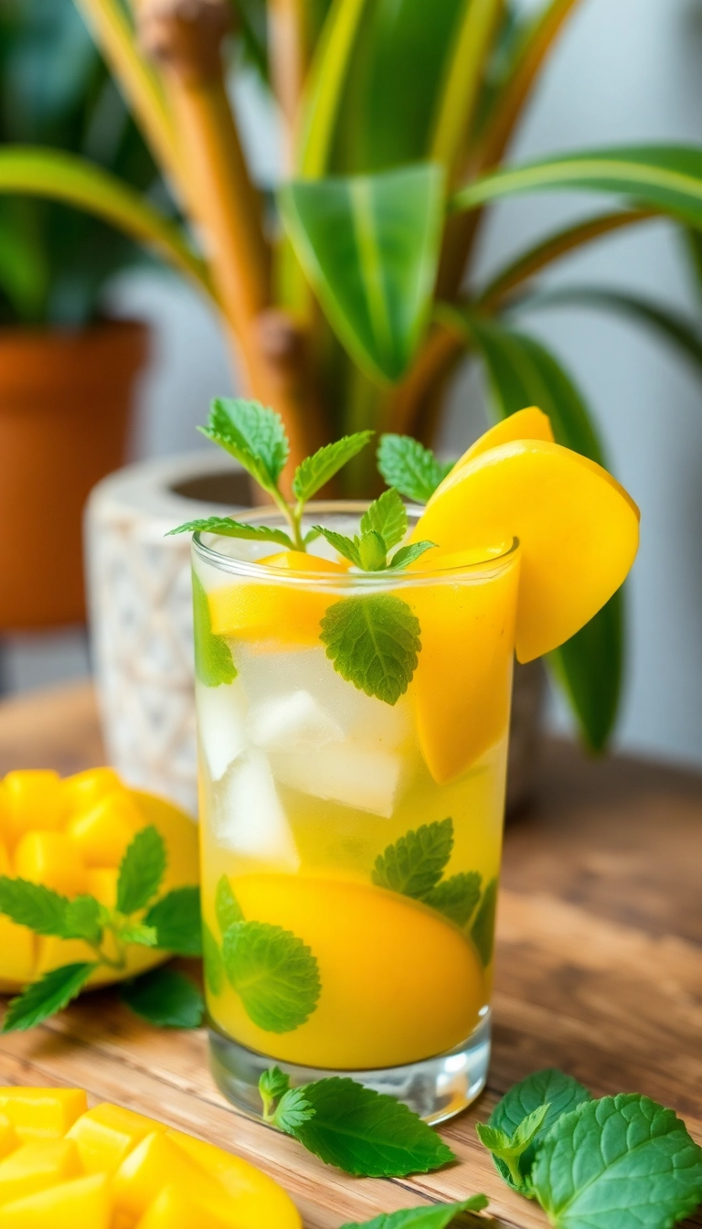 14 Refreshing Tropical Cocktails Perfect for Any Occasion (You Won't Want to Miss #3!) - 2. Mango Mojito