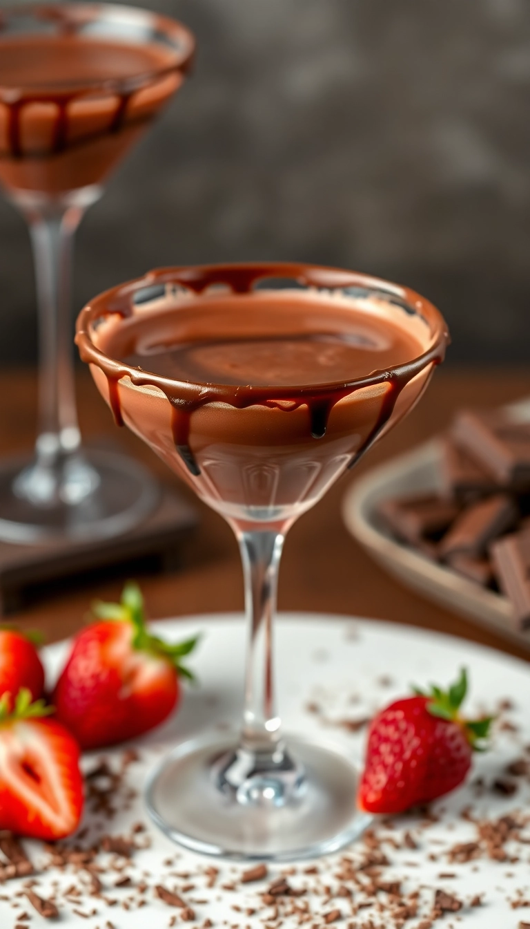 15 Easy Cocktail Ideas That Will Impress Your Friends (You Won't Believe #8!) - 12. Chocolate Martini