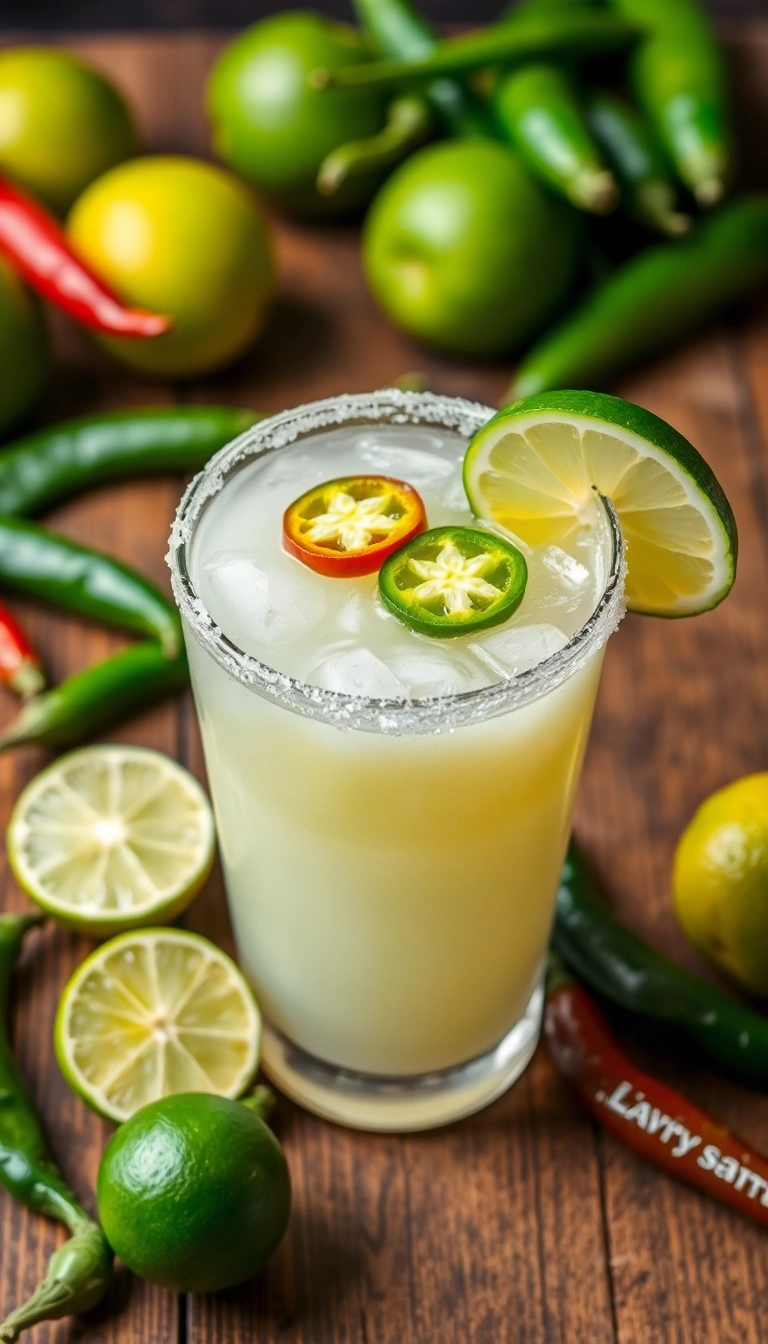 15 Easy Cocktail Ideas That Will Impress Your Friends (You Won't Believe #8!) - 4. Spicy Margarita