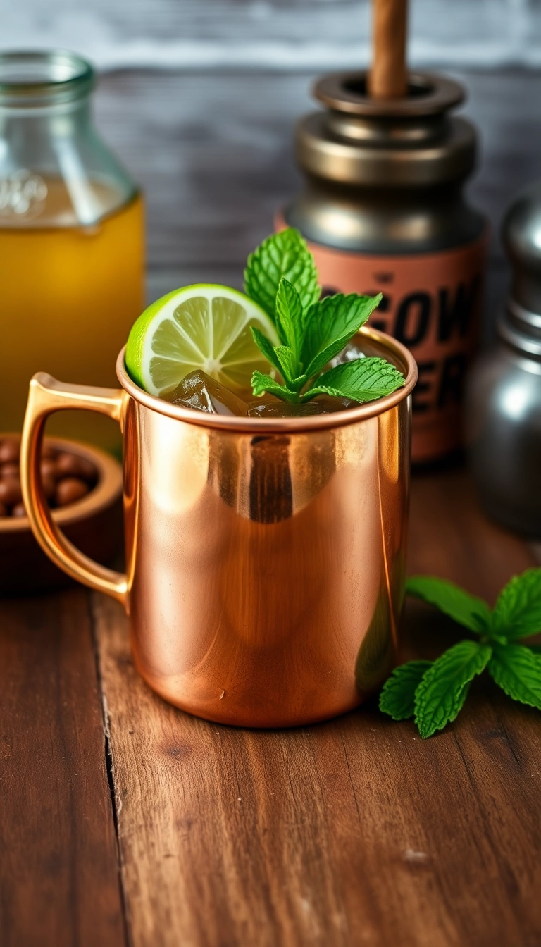 15 Easy Cocktail Ideas That Will Impress Your Friends (You Won't Believe #8!) - 9. Ginger Beer Mule