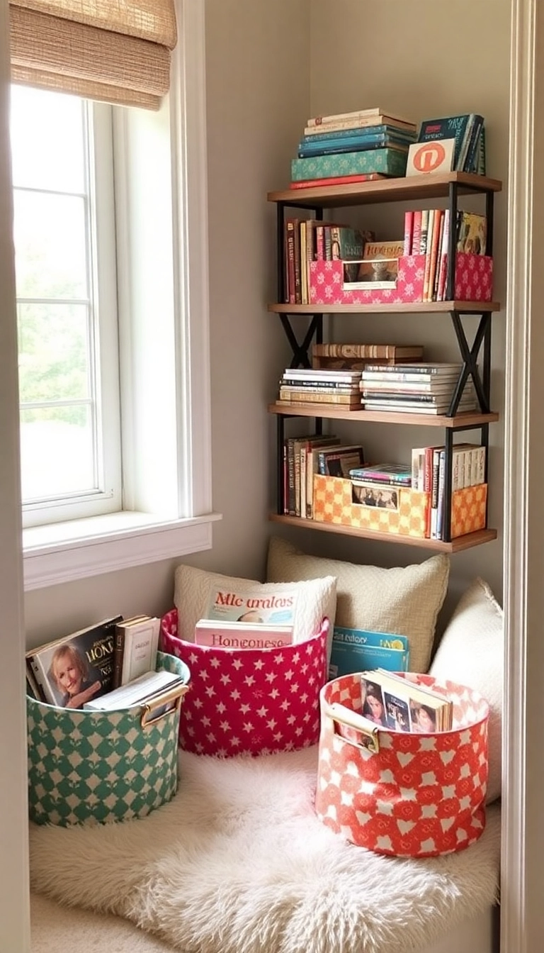 16 Genius DIY Organization Hacks That'll Transform Your Home (You’ll Be Amazed by #4!) - 9. DIY Fabric Baskets