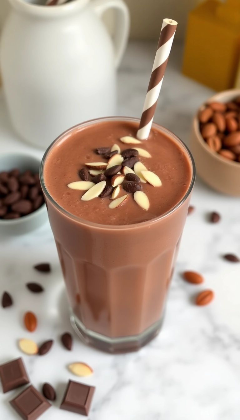 17 Smoothie Recipes That Will Supercharge Your Mornings (Don't Miss #5!) - 15. Almond Joy Smoothie