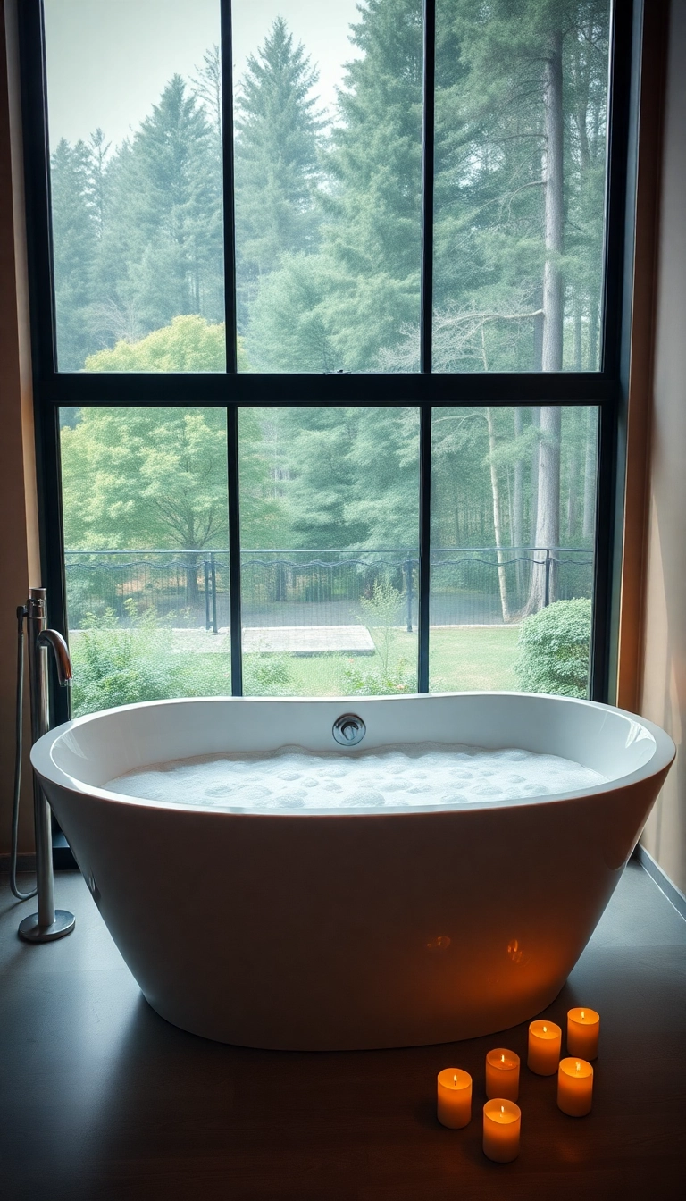 19 Spa-Like Bathroom Ideas That'll Make You Feel Like You're on Vacation (Don't Miss #8!) - 2. Luxurious Bathtubs