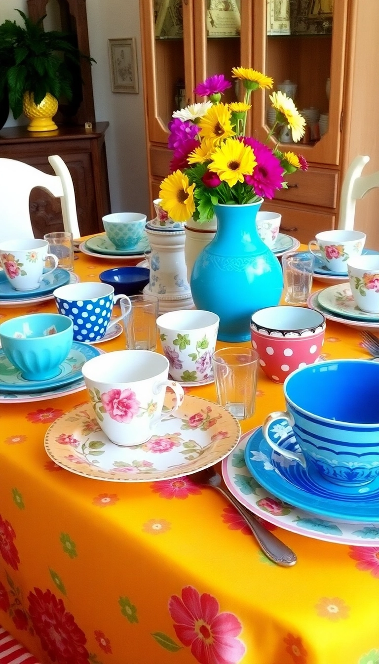 20 Kitschy Kitchen Decor Ideas That'll Make You Smile Every Time You Cook! - Cheerful Dishware