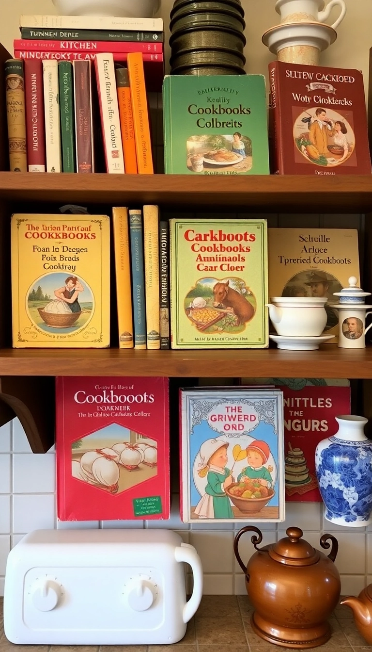 20 Kitschy Kitchen Decor Ideas That'll Make You Smile Every Time You Cook! - Nostalgic Cookbooks