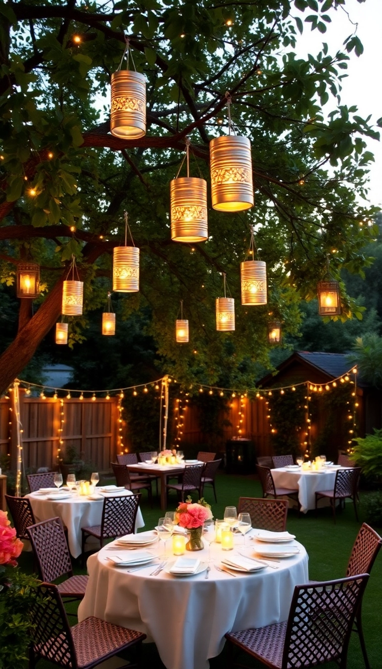 20 Mind-Blowing Upcycling Ideas You Won't Believe Are Made from Trash! - 13. Tin Can Lanterns