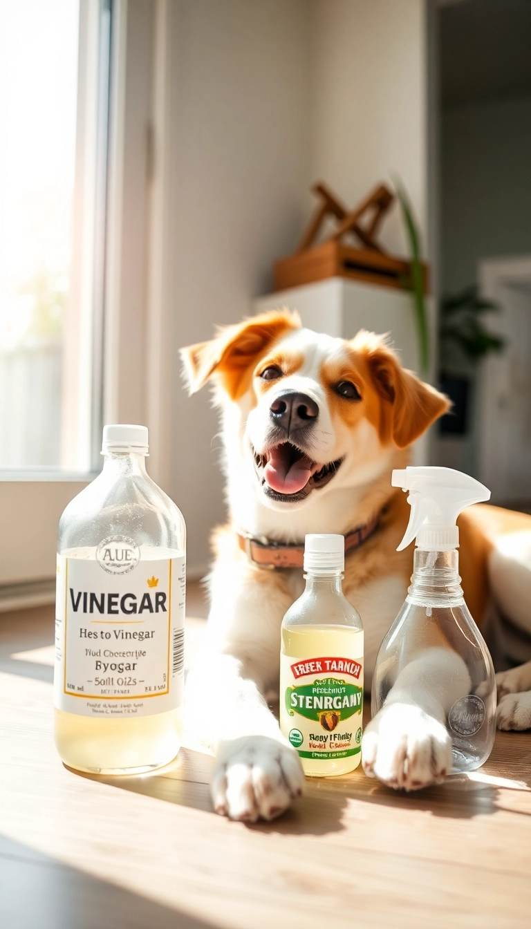 13. Remove Pet Odors with Vinegar