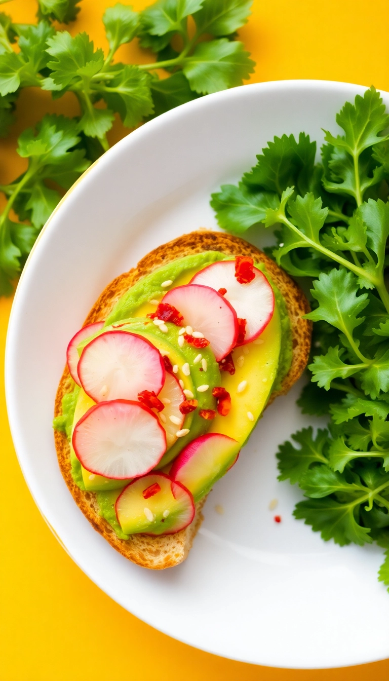 2. Avocado Toast with a Twist