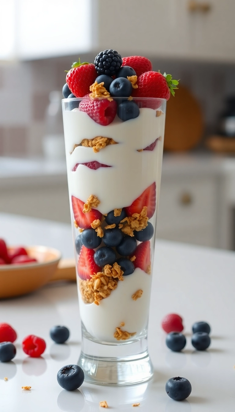 9. Coconut Yogurt Parfait