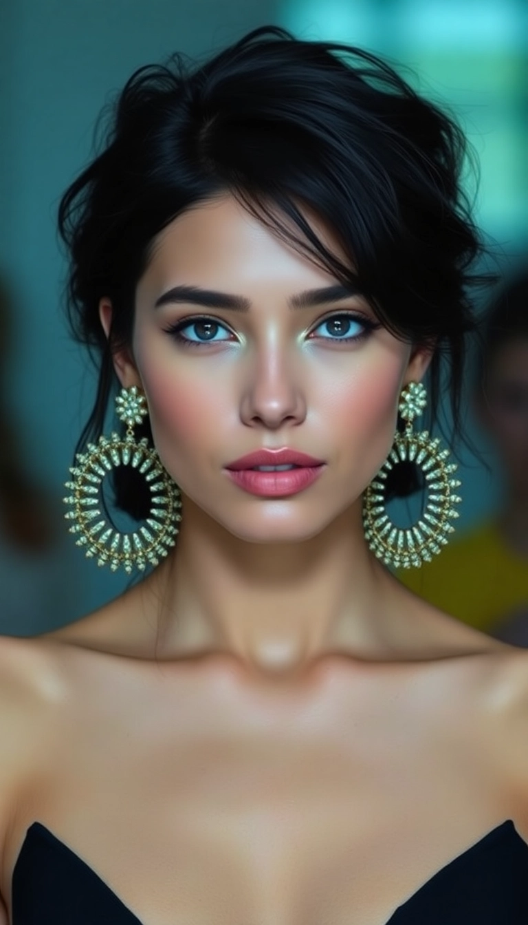 3. Oversized Earrings