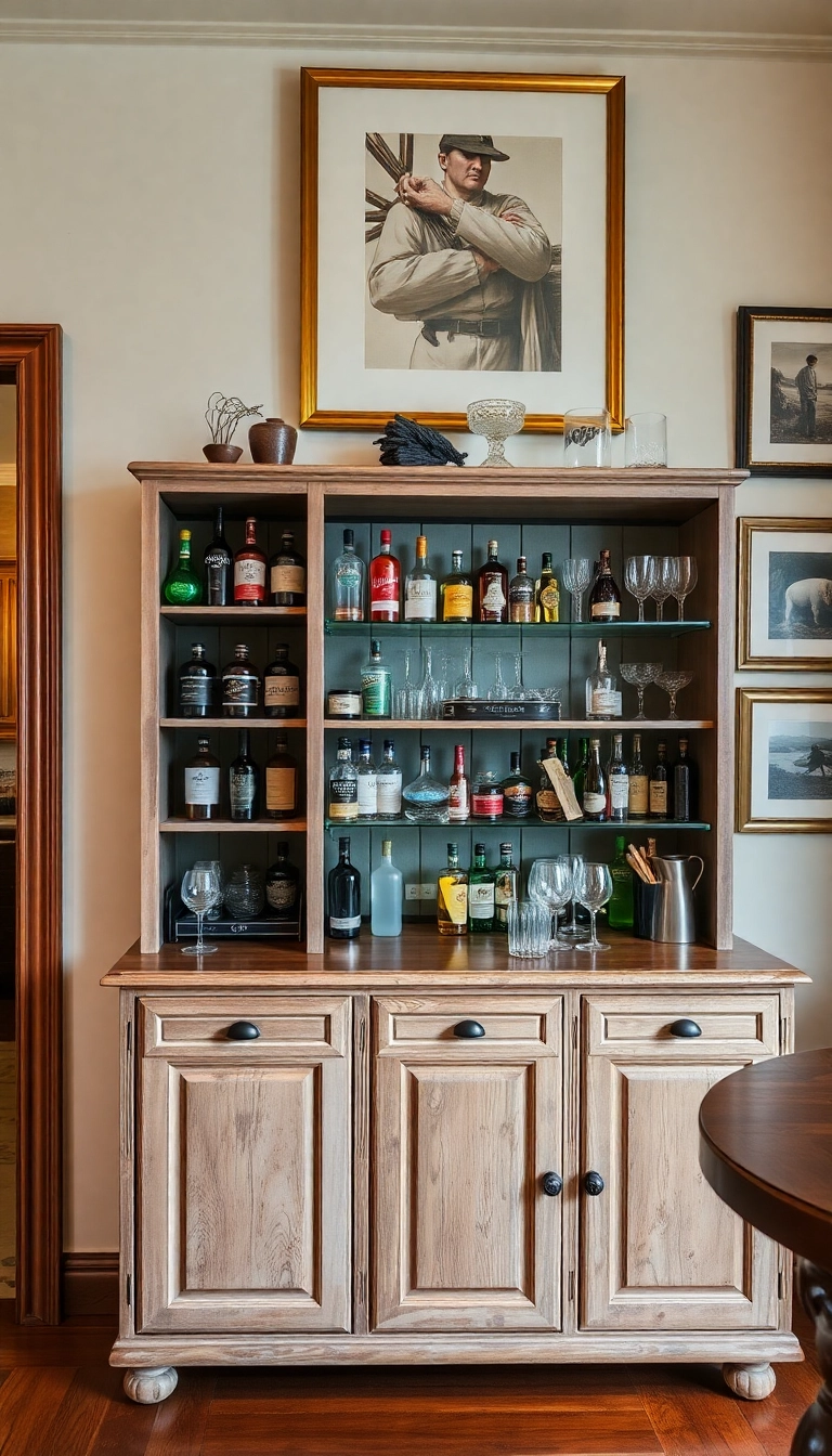 Transform a Bookshelf into a Bar