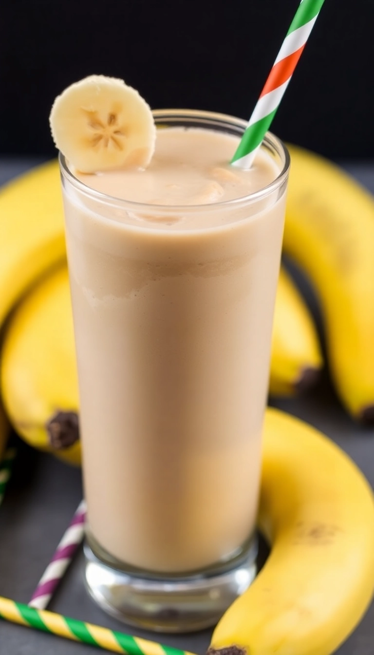 15. Peanut Butter Banana Smoothie