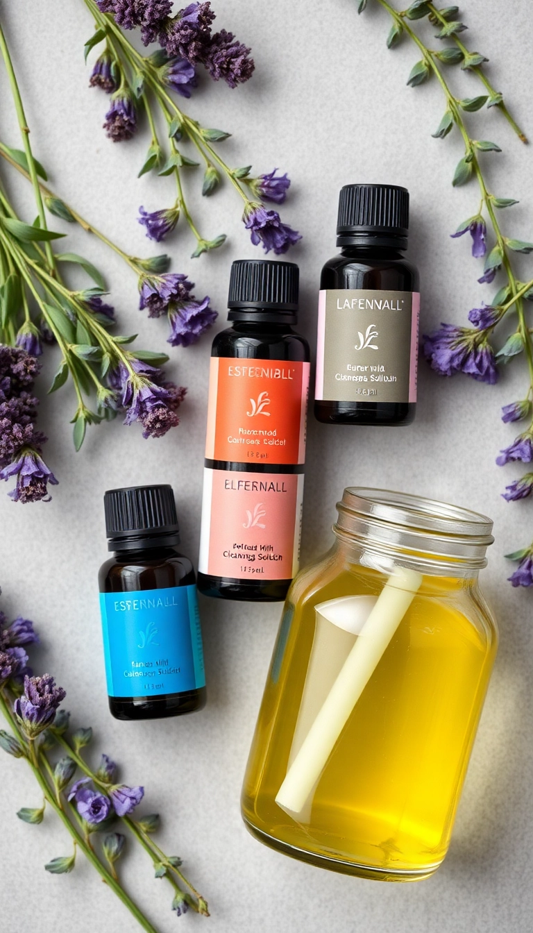 4. Essential Oils for a Natural Aroma